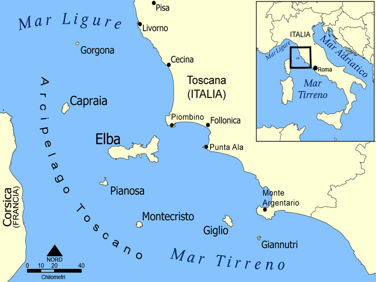 Itinerari Mar Tirreno